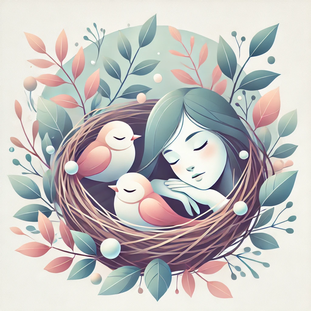 little-birds-in-a-nest image